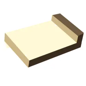 Modern orthopedic dog bed with a sleek, cushioned headboard for neck and back support.